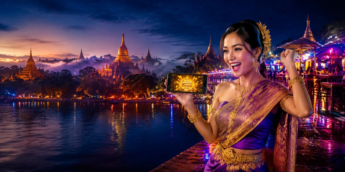 ဘဂန်းစေတီကြီး နေ့စဉ်ဆိုက်ဘာဖျော်ဖြေရေး မြင်ကွင်း