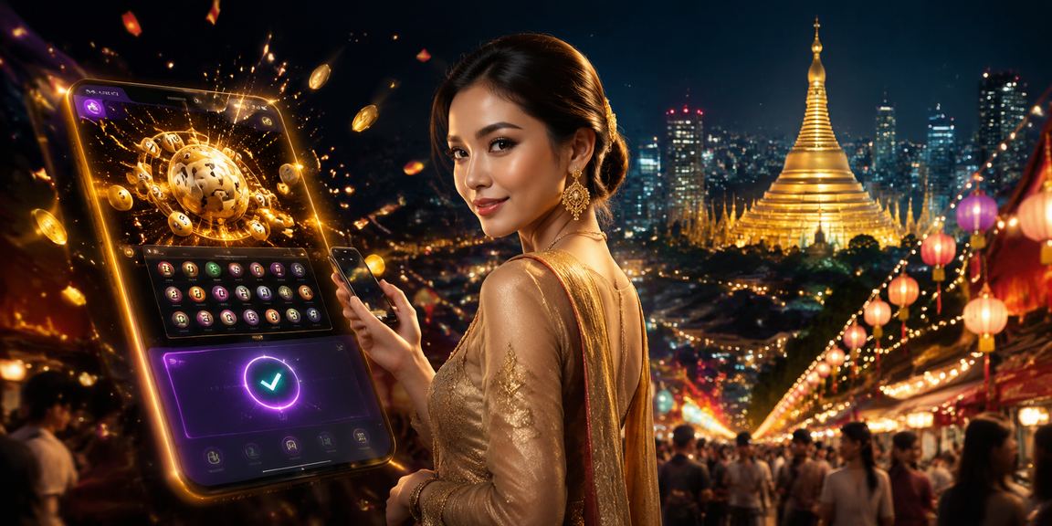 ရန်ကုန်တွင် ပြည်သူများ သာလာကစားနေသော ဘောလုံးလောင်းကစားပွဲတစ်ခု၏ ဓာတ်ပုံ